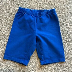 Cotton blend bike shorts